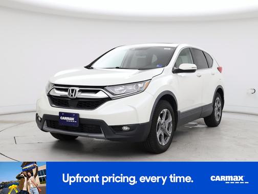 White 2018 Honda CR-V EX-L