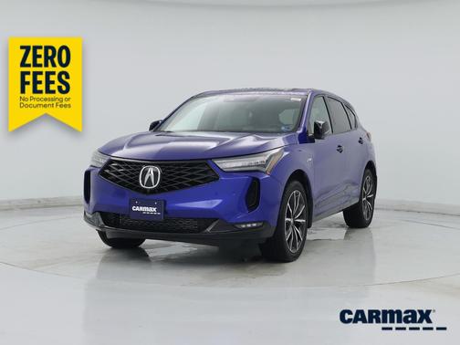 Blue 2025 Acura RDX SH-AWD A-Spec Advance