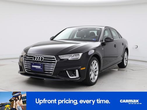 Black 2019 Audi A4 Premium