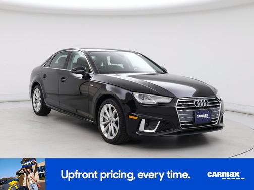 Black 2019 Audi A4 Premium