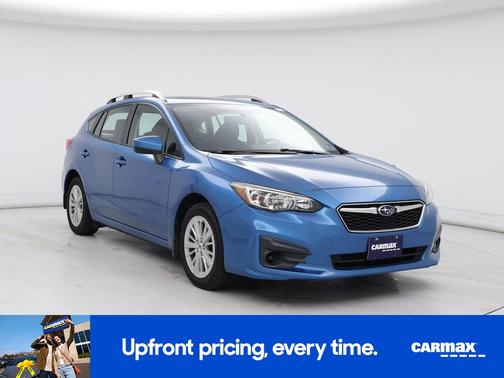 Blue 2017 Subaru Impreza 2.0I Premium