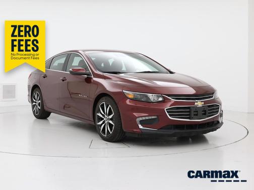 Red 2016 Chevrolet Malibu LT