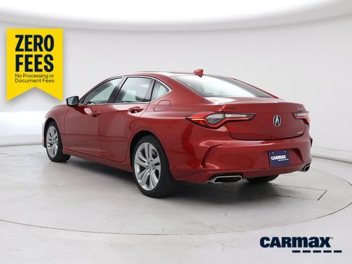 Red 2022 Acura TLX SH-AWD Technology