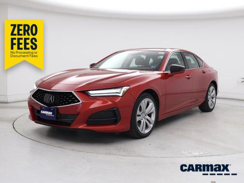 Red 2022 Acura TLX SH-AWD Technology