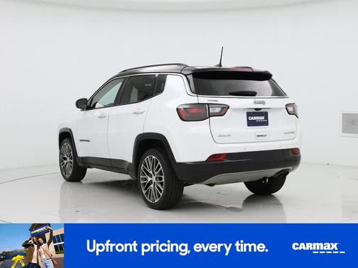 White 2022 Jeep Compass Limited