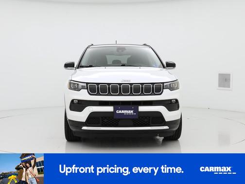 White 2022 Jeep Compass Limited