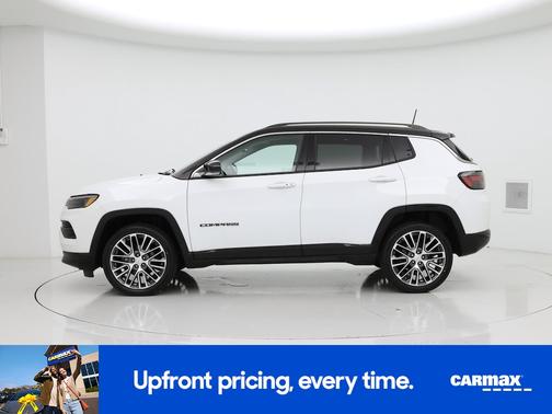 White 2022 Jeep Compass Limited