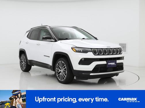 White 2022 Jeep Compass Limited