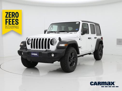 White 2021 Jeep Wrangler Unlimited Sport Altitude