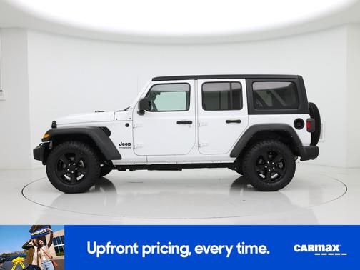 White 2021 Jeep Wrangler Unlimited Sport Altitude