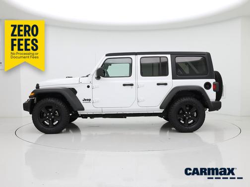White 2021 Jeep Wrangler Unlimited Sport Altitude