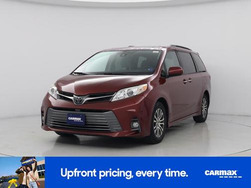 Red 2020 Toyota Sienna XLE