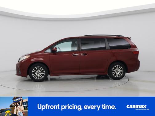Red 2020 Toyota Sienna XLE
