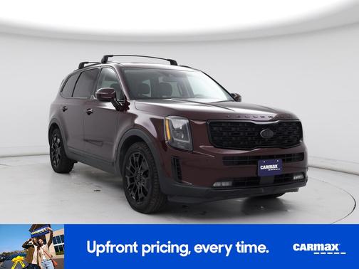 Burgundy 2021 Kia Telluride SX