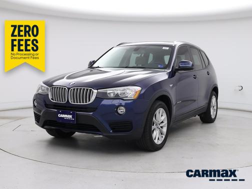 Blue 2015 BMW X3 XDrive28i