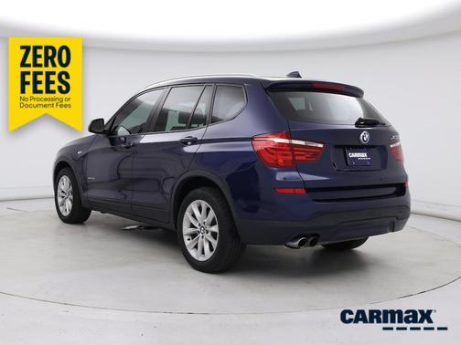 Blue 2015 BMW X3 XDrive28i