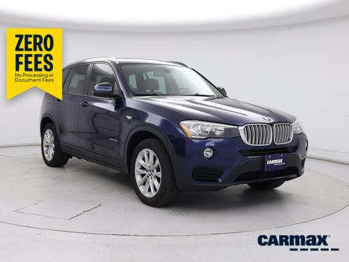 Blue 2015 BMW X3 XDrive28i
