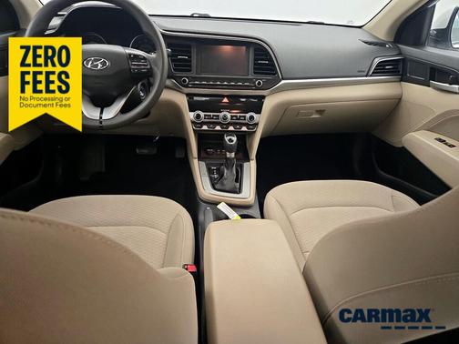 White 2020 Hyundai ELANTRA SEL