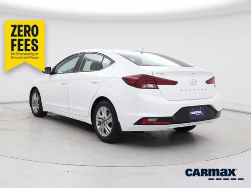 White 2020 Hyundai ELANTRA SEL