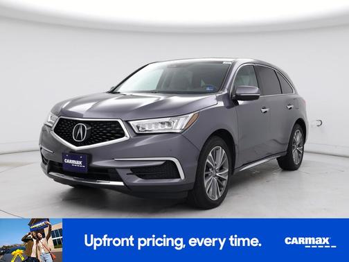 Gray 2017 Acura MDX