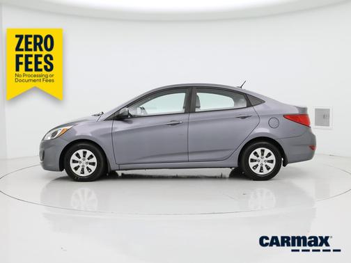 Gray 2017 Hyundai Accent SE