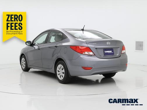 Gray 2017 Hyundai Accent SE