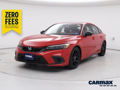 Red 2023 Honda Civic Sport