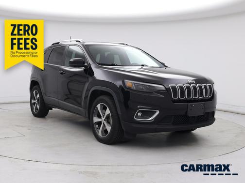 Black 2019 Jeep Cherokee Limited