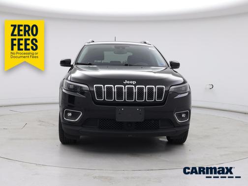 Black 2019 Jeep Cherokee Limited