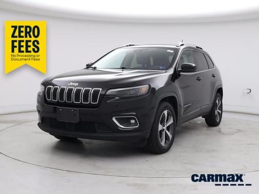 Black 2019 Jeep Cherokee Limited