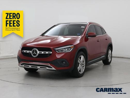 Red 2022 Mercedes-Benz GLA 250