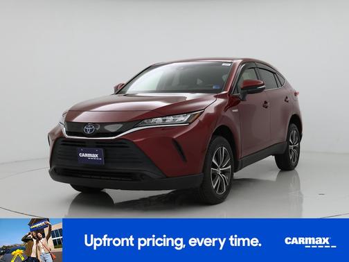 Red 2021 Toyota Venza LE