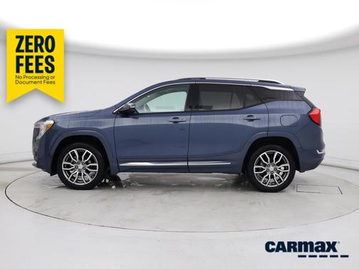 Blue 2024 GMC Terrain Denali