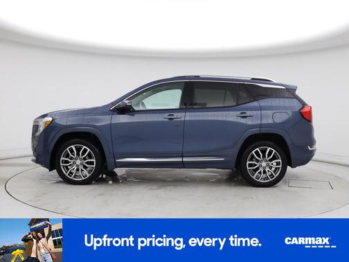 Blue 2024 GMC Terrain Denali