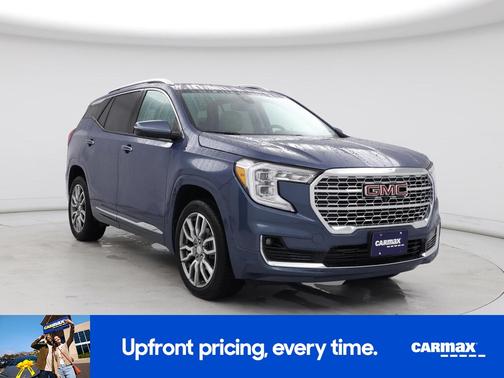 Blue 2024 GMC Terrain Denali
