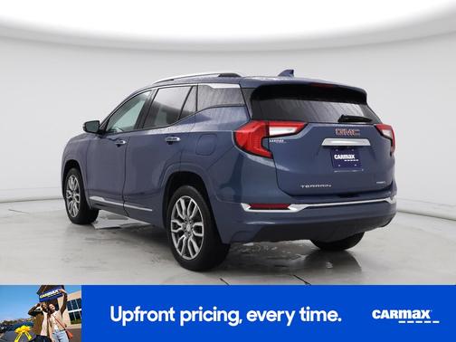 Blue 2024 GMC Terrain Denali