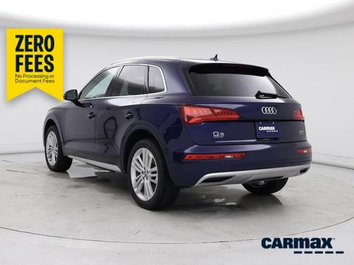 Blue 2018 Audi Q5 Premium Plus