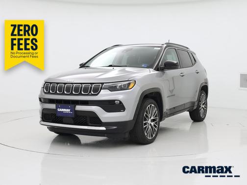 Silver 2022 Jeep Compass Limited