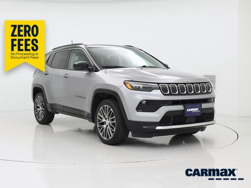 Silver 2022 Jeep Compass Limited