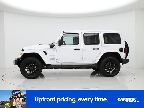 White 2024 Jeep Wrangler 4xe Sahara