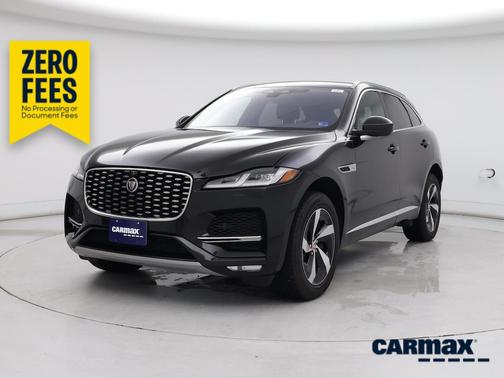 Black 2021 Jaguar F-PACE S