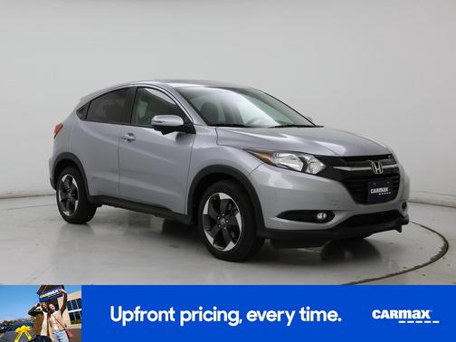 Gray 2018 Honda HR-V EX