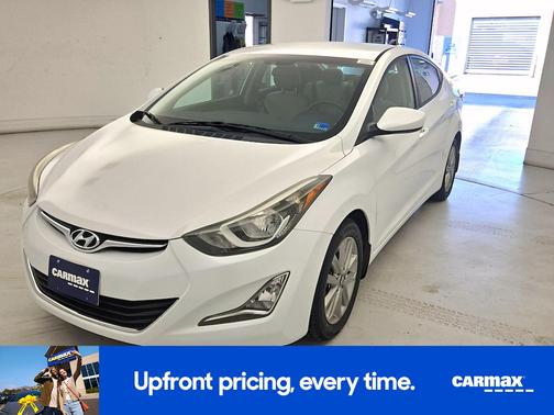 White 2016 Hyundai ELANTRA SE
