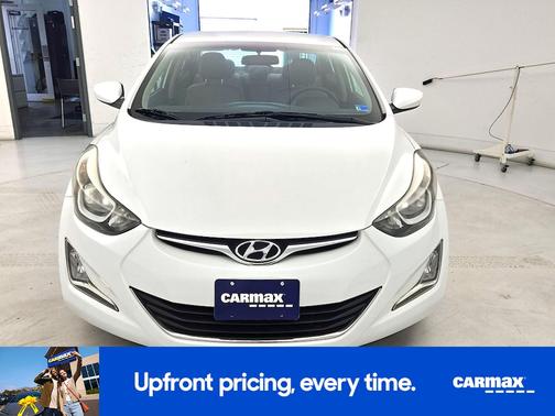 White 2016 Hyundai ELANTRA SE