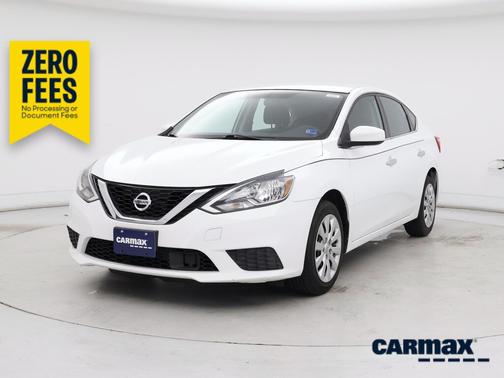 White 2018 Nissan Sentra S