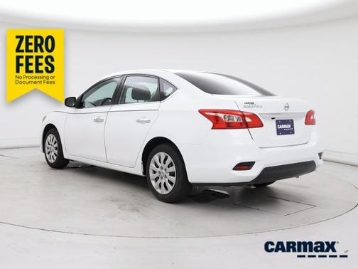 White 2018 Nissan Sentra S