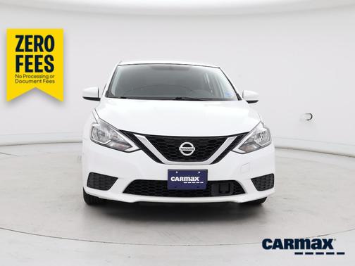 White 2018 Nissan Sentra S