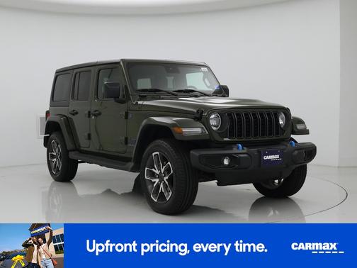 Green 2024 Jeep Wrangler 4xe Sport S