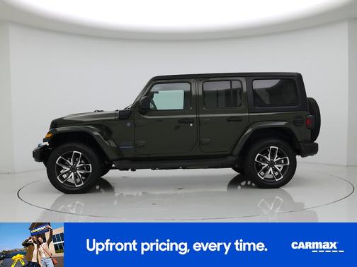 Green 2024 Jeep Wrangler 4xe Sport S