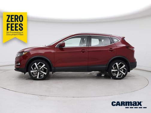 Red 2022 Nissan Rogue Sport SL
